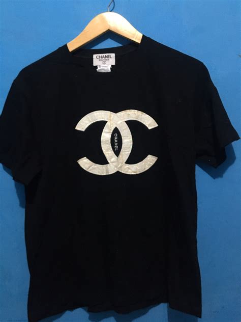 chanel t-shirt womens|vintage Chanel t shirt.